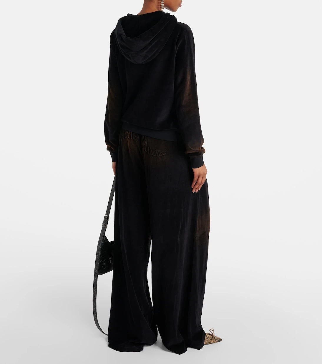 Acne Studios - Faro cotton-blend velvet hoodie