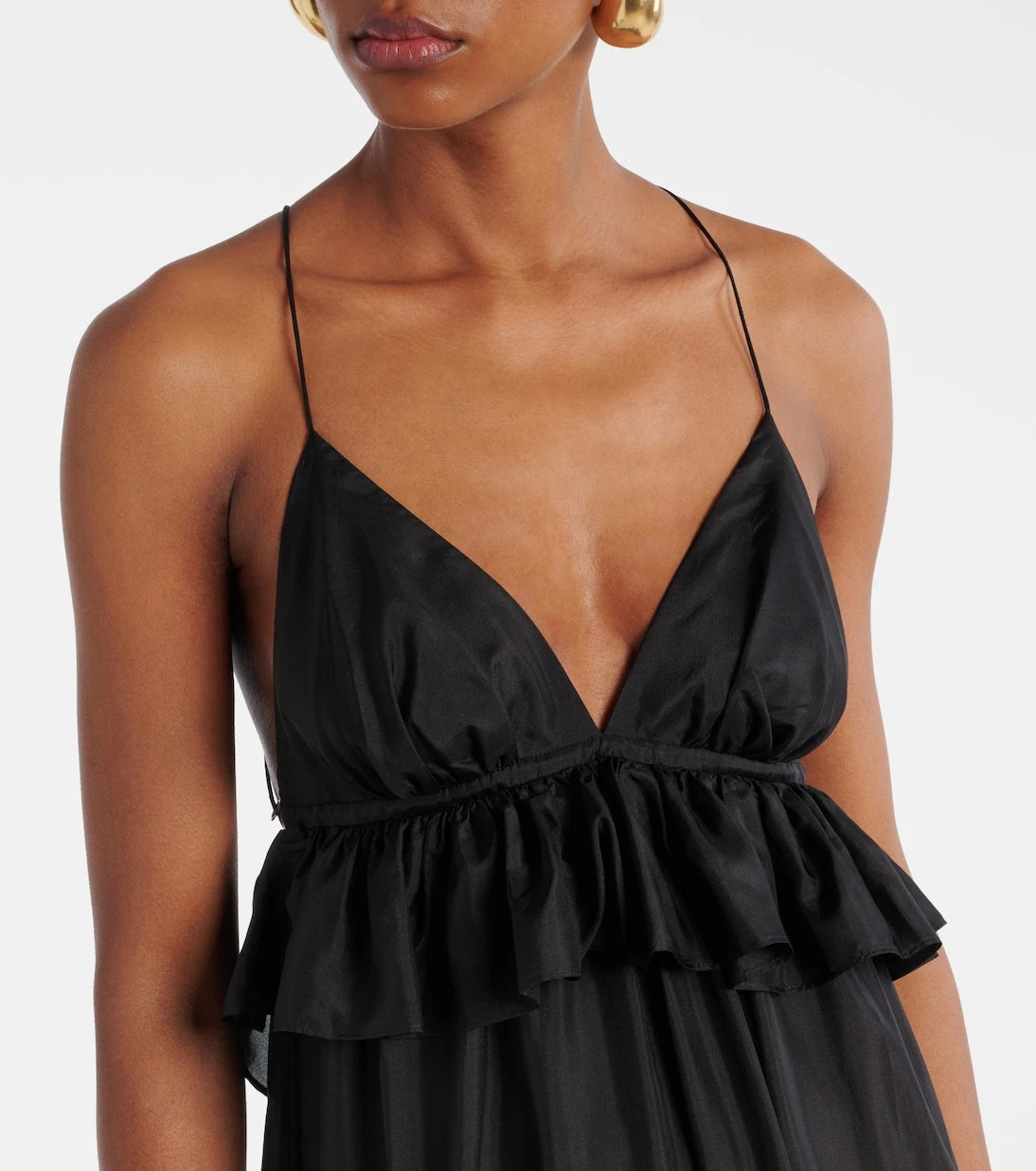 Zimmermann - Rhiannon paisley ruffled silk maxi dress