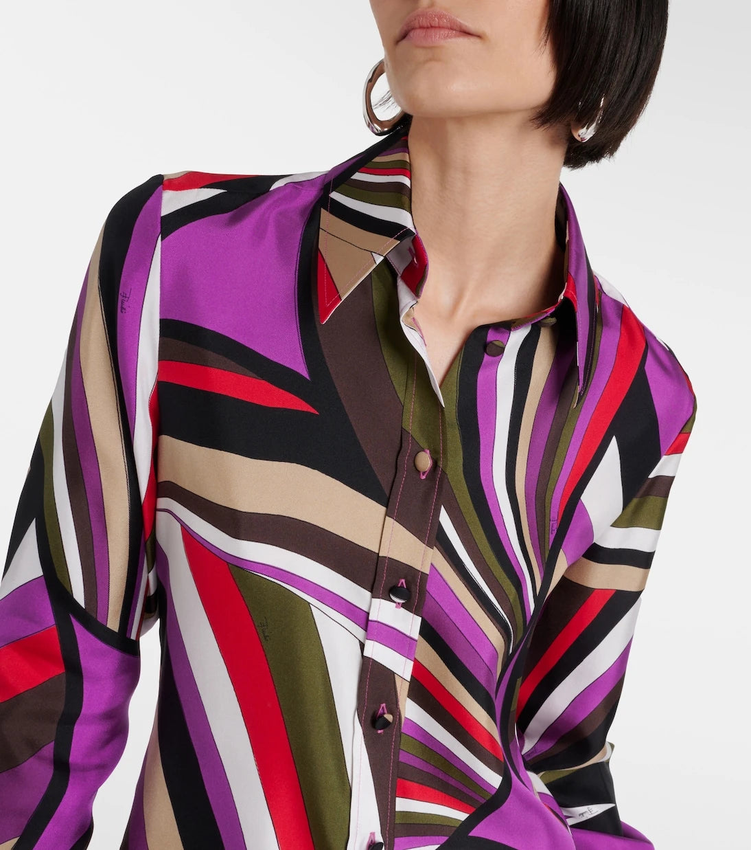 Pucci - Iride silk shirt