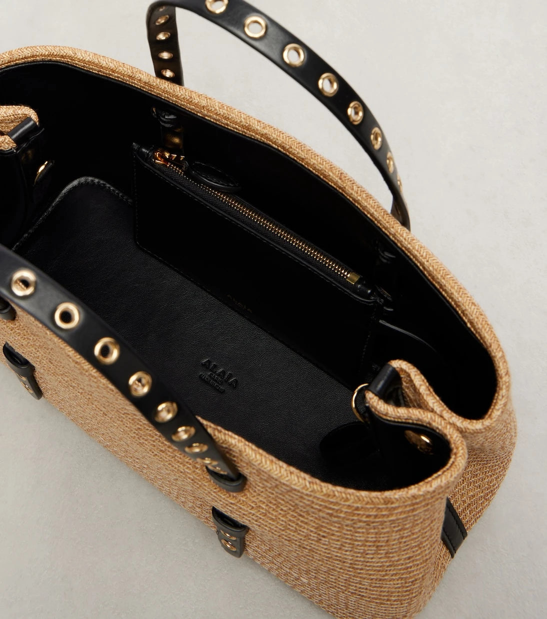Alaïa - Mina 25 Medium woven tote bag