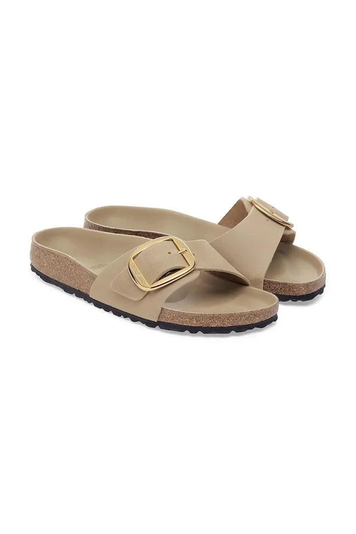 Birkenstock чехли дамски от кожа