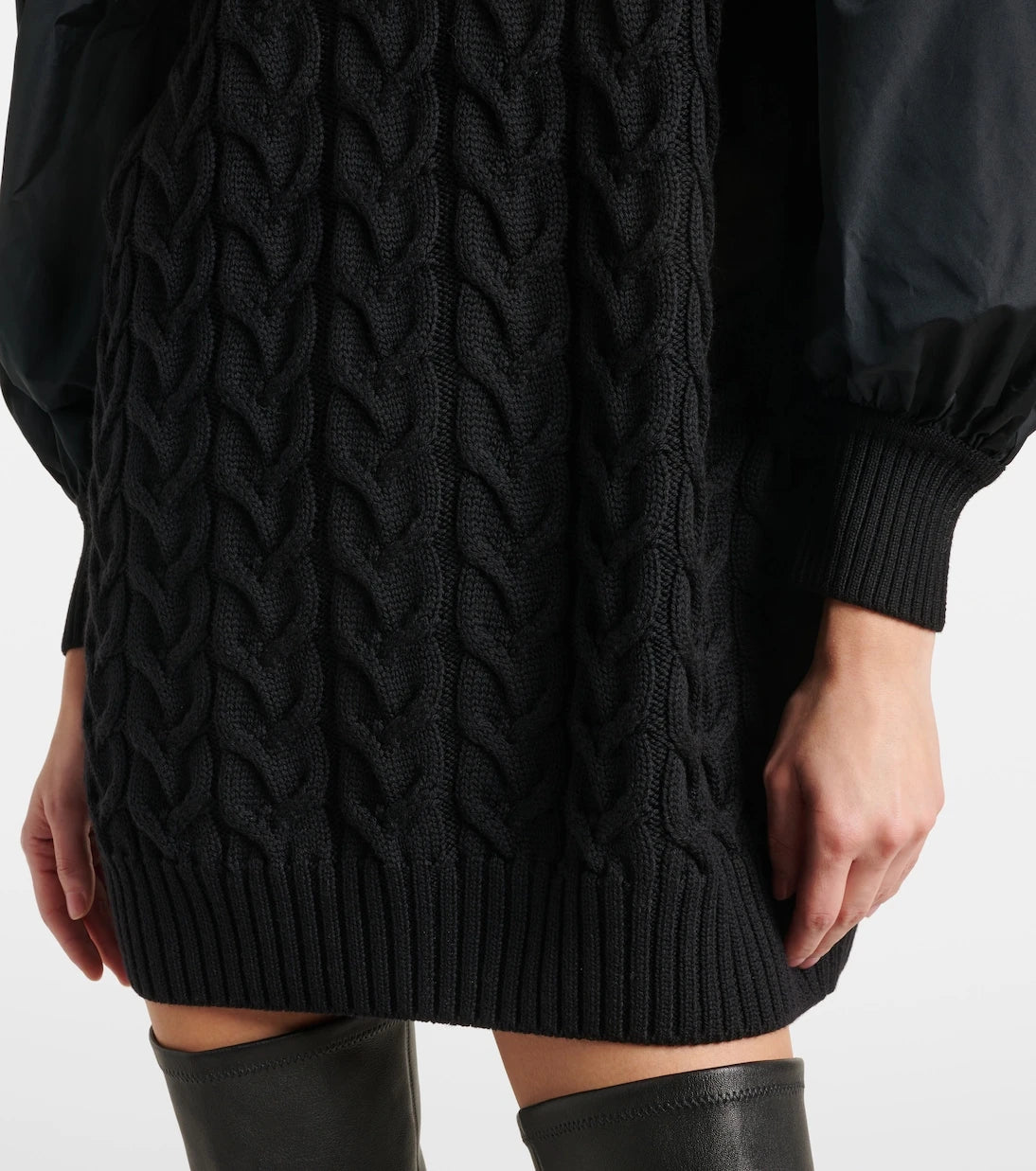 Max Mara - Ancella knitted wool minidress