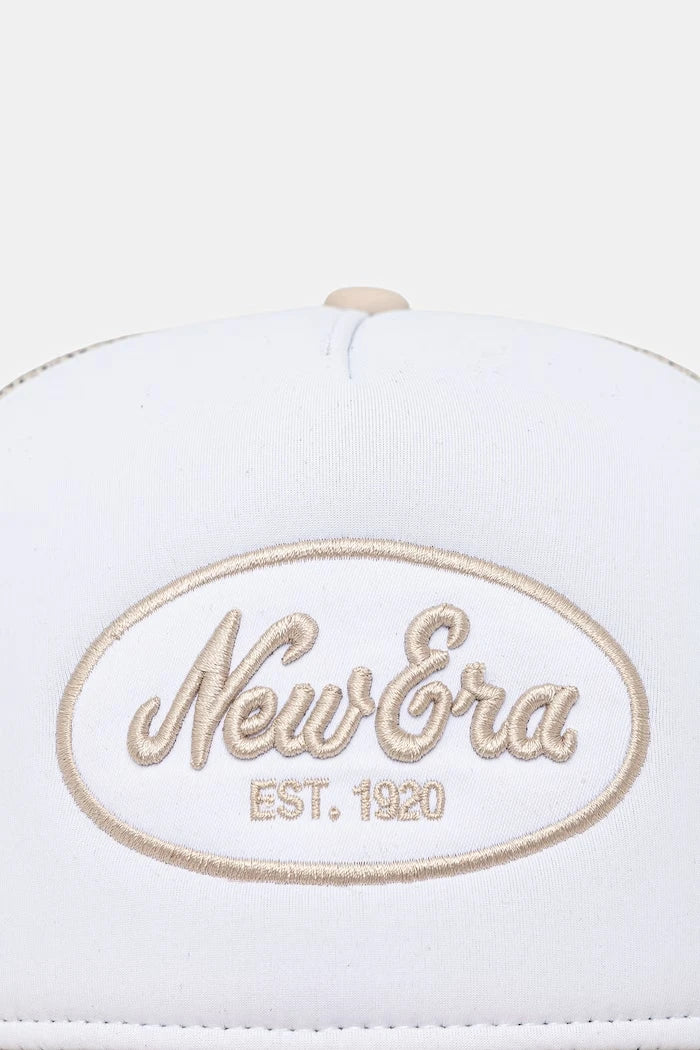 New Era trucker şapka OVAL FOAM PATCH TRUCKER