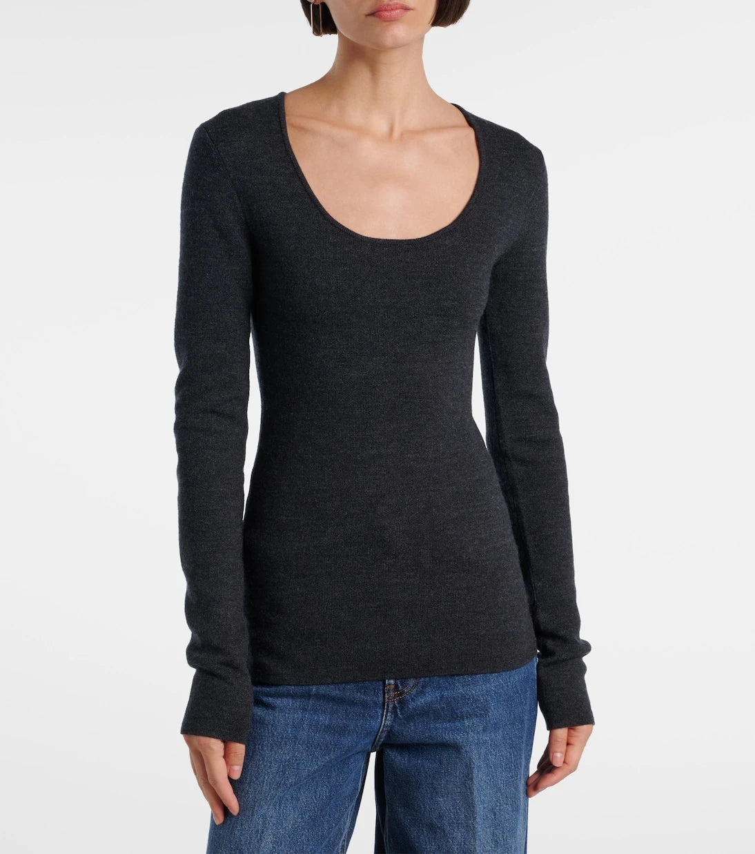 Toteme - Compact wool-blend sweater