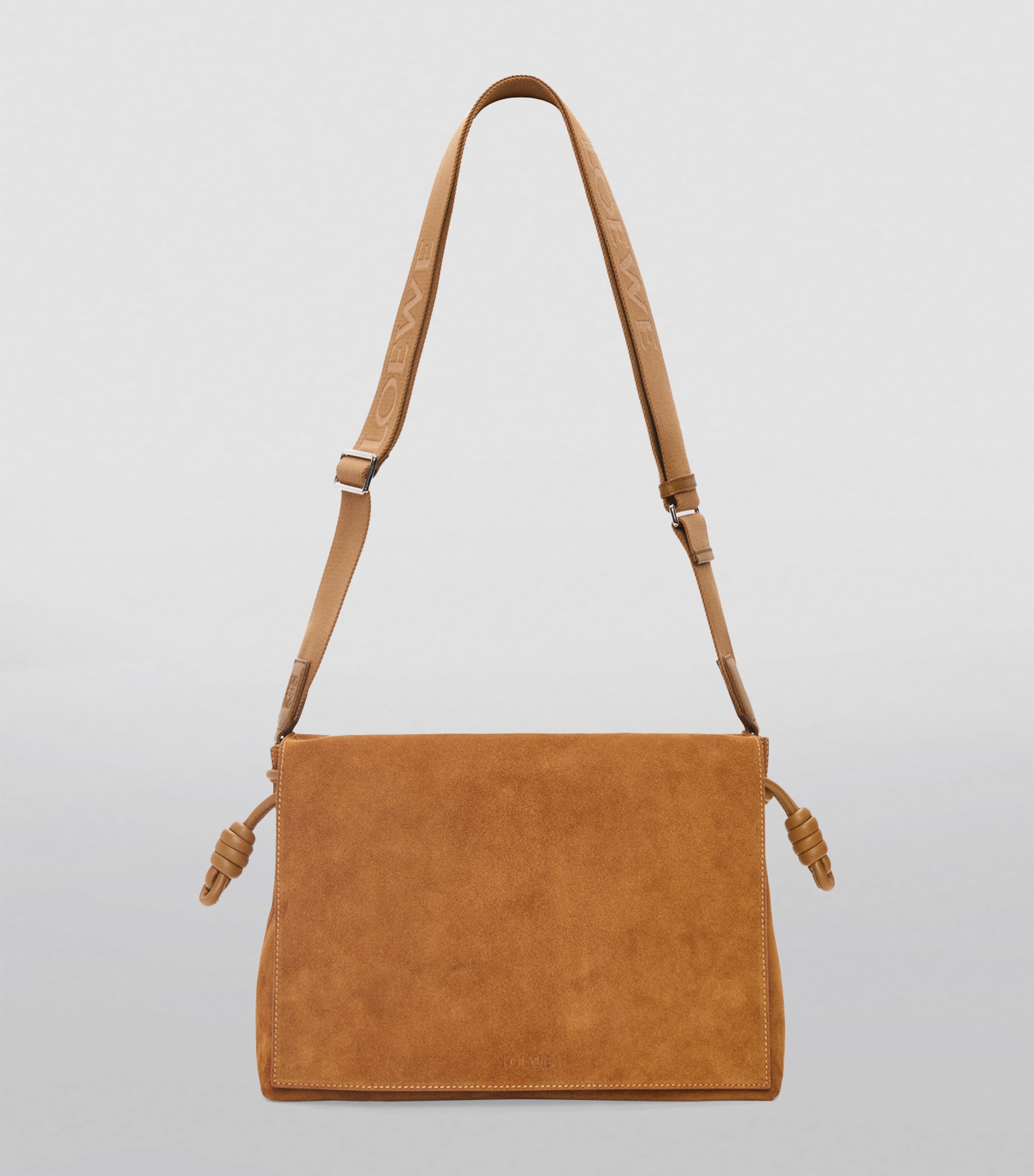LOEWE Suede Flamenco Satchel