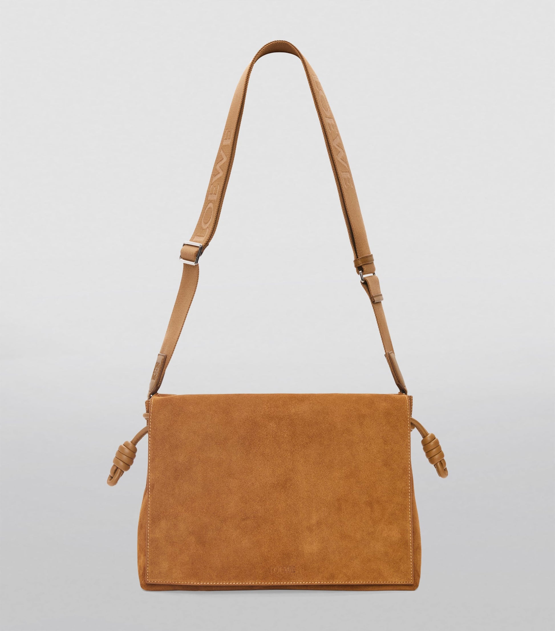 LOEWE Suede Flamenco Satchel