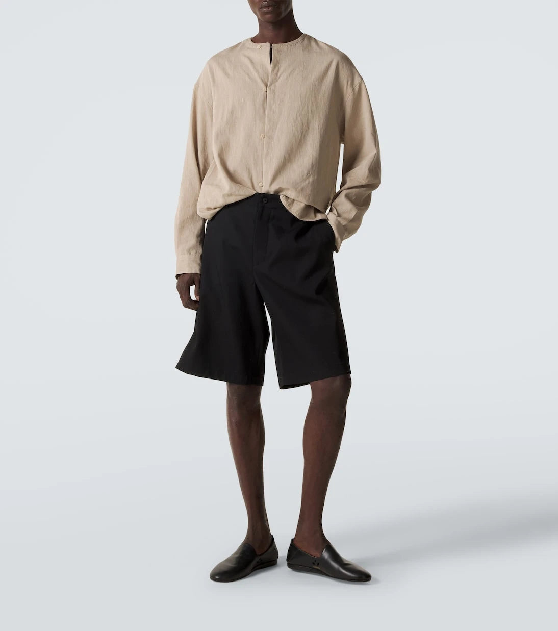 Jacquemus - Leather slip-on shoes