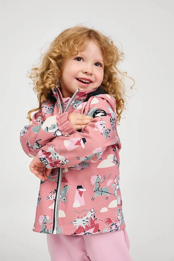 Çocuklar için softshell ceket Moomin Vantti