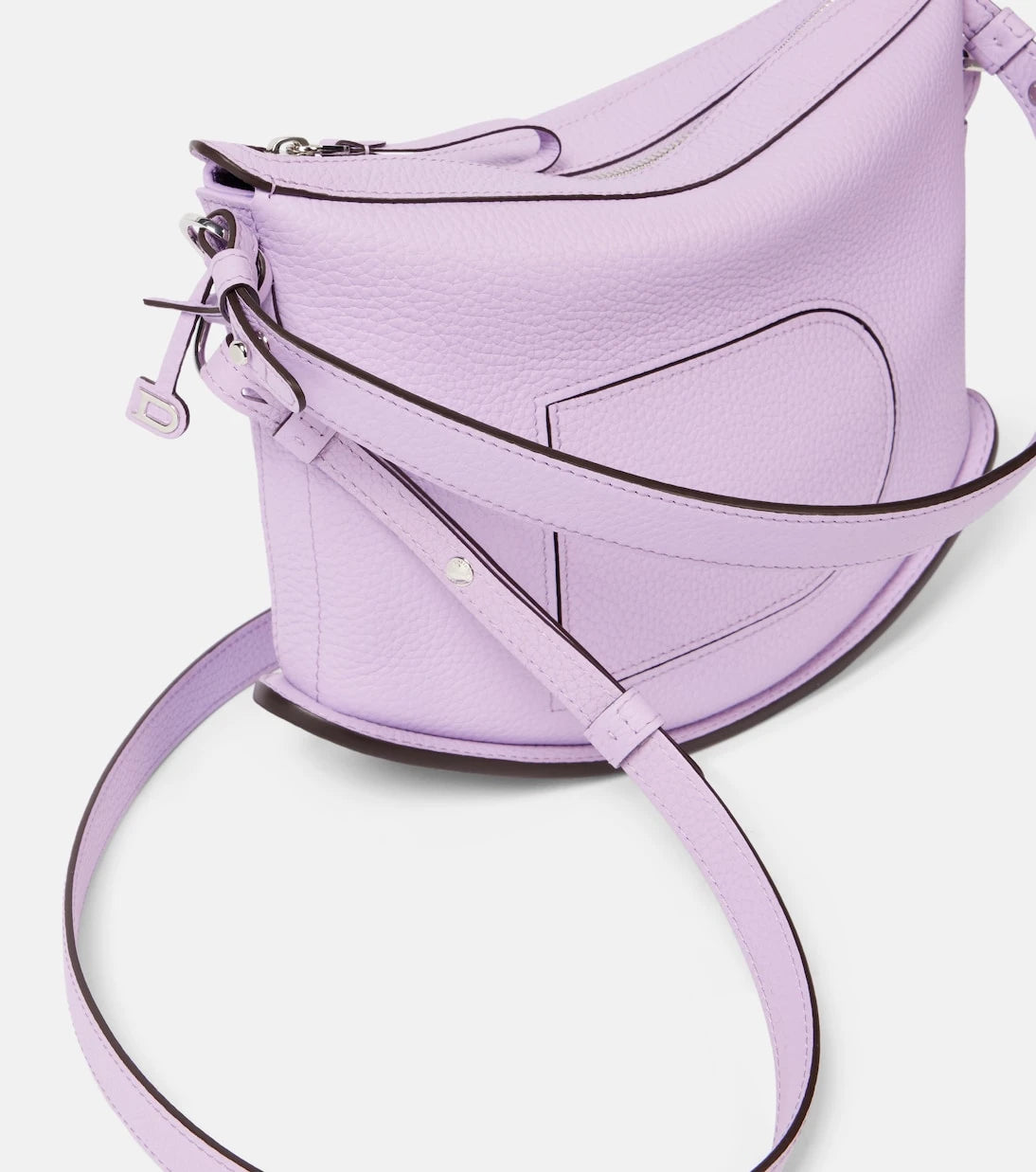 Delvaux - حقيبة كتف Pin Swing من جلد Taurillon الناعم