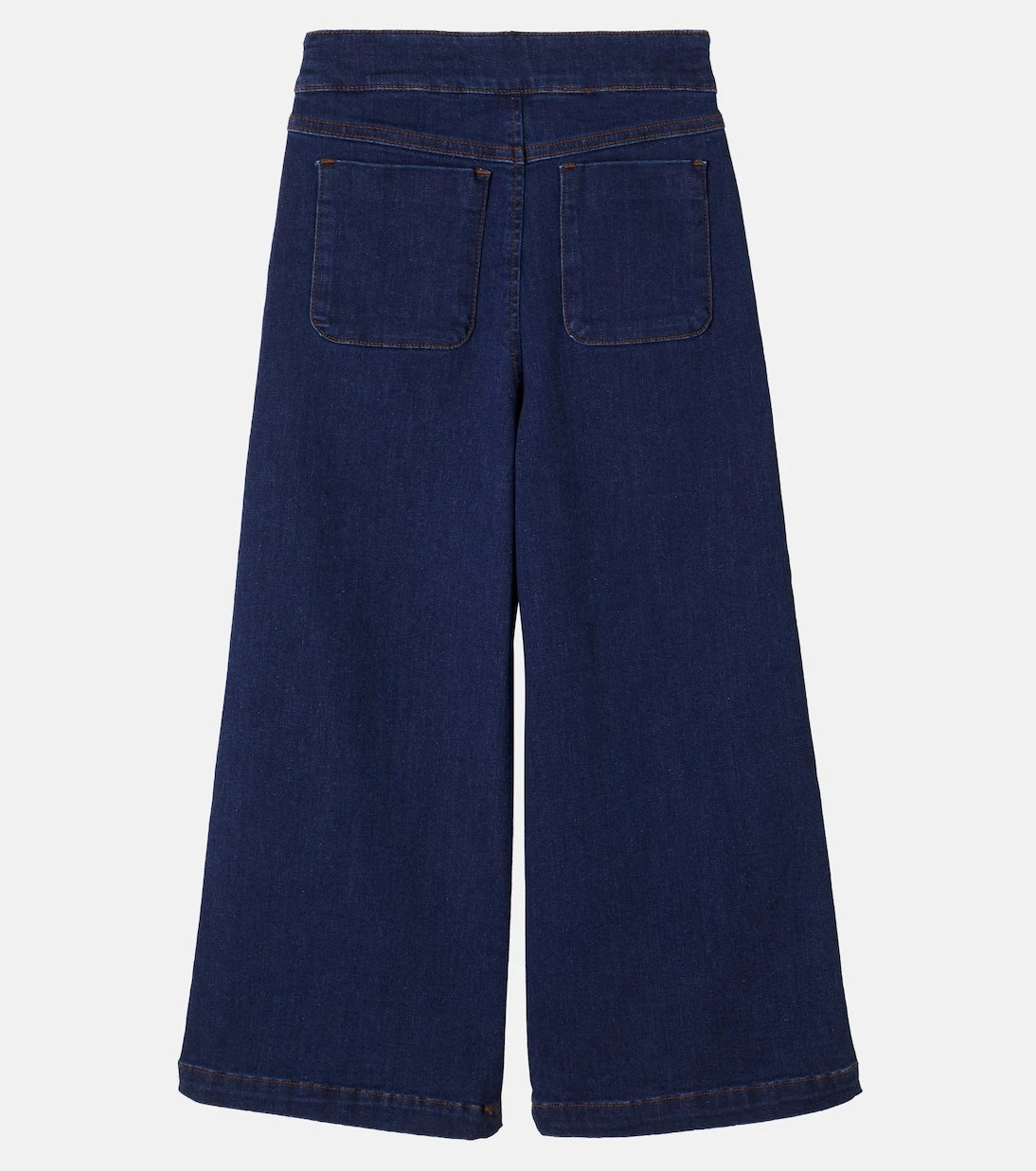 Pepa London - Scalloped wide-leg jeans