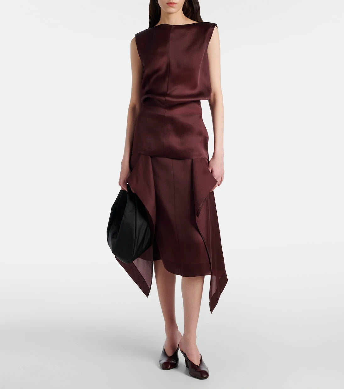 Khaite - Toma silk minidress