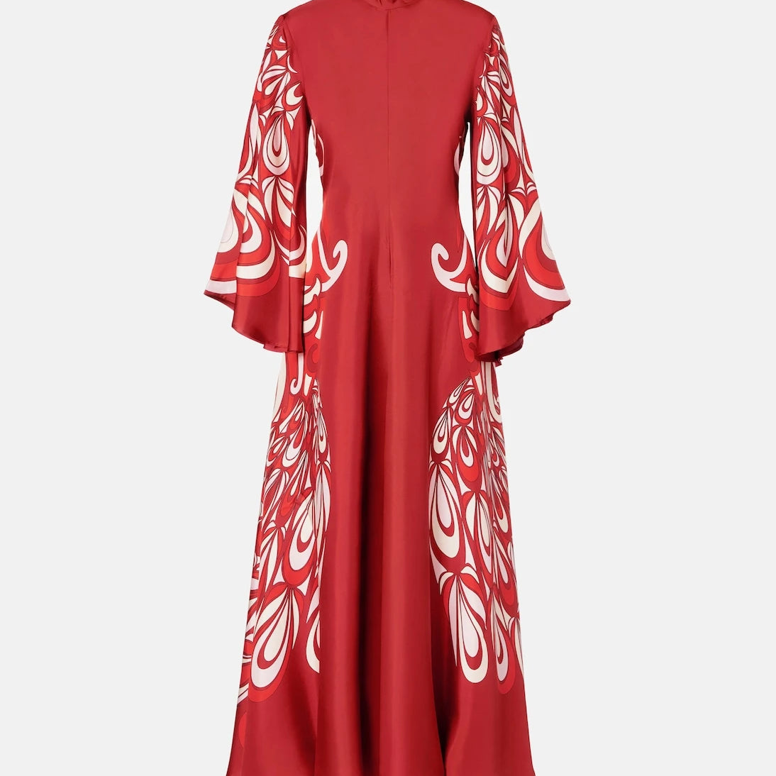 La DoubleJ - Magnifico printed silk twill maxi dress