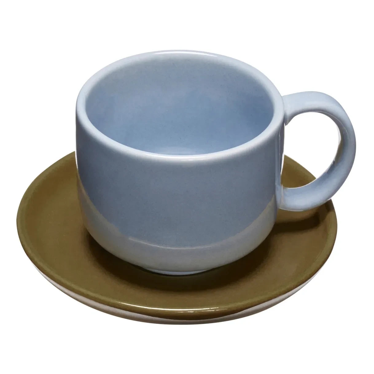Hübsch - Amare cup and saucer | Light Blue