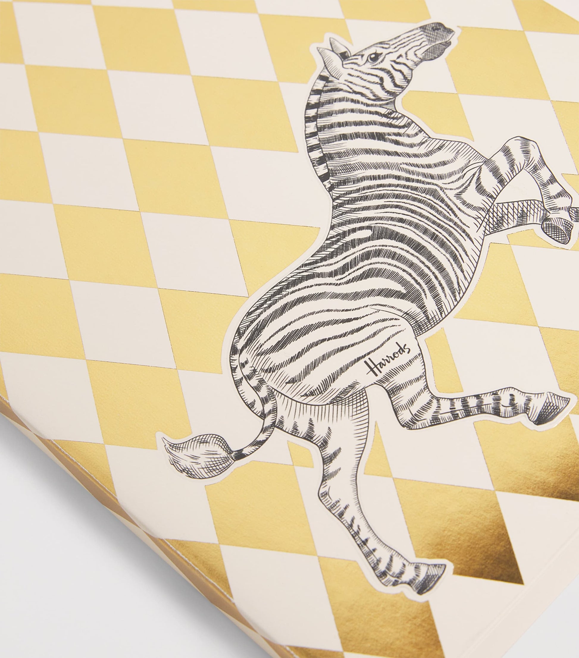 Harrods Zebra Notebook