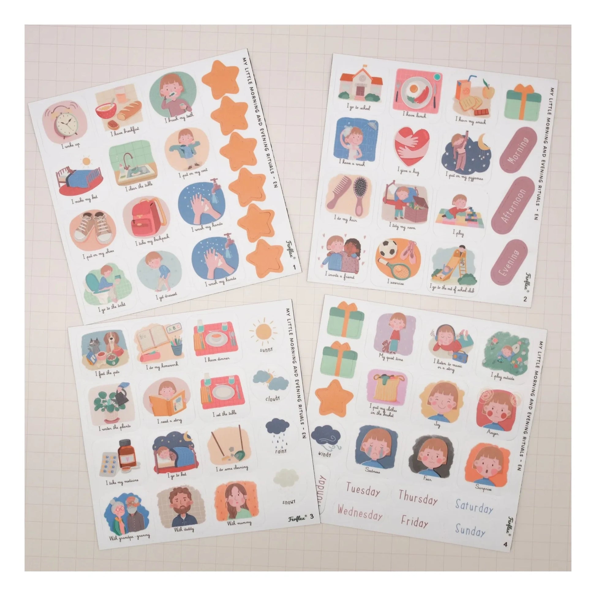 Ferflex - Mes petits rituels magnetic game