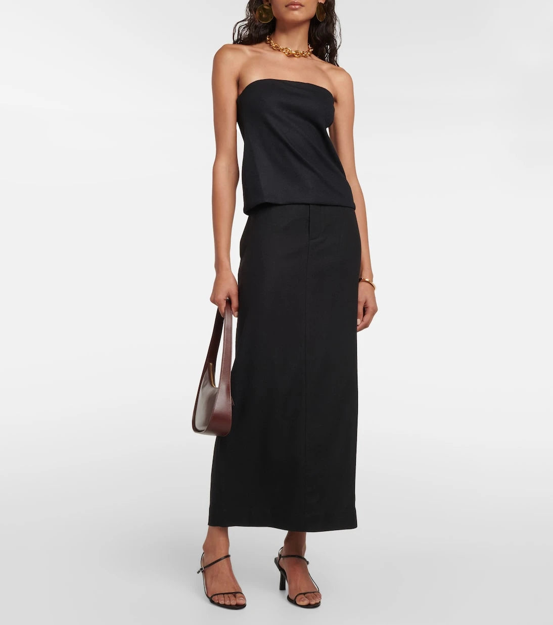 Vince - Wool-blend tube top