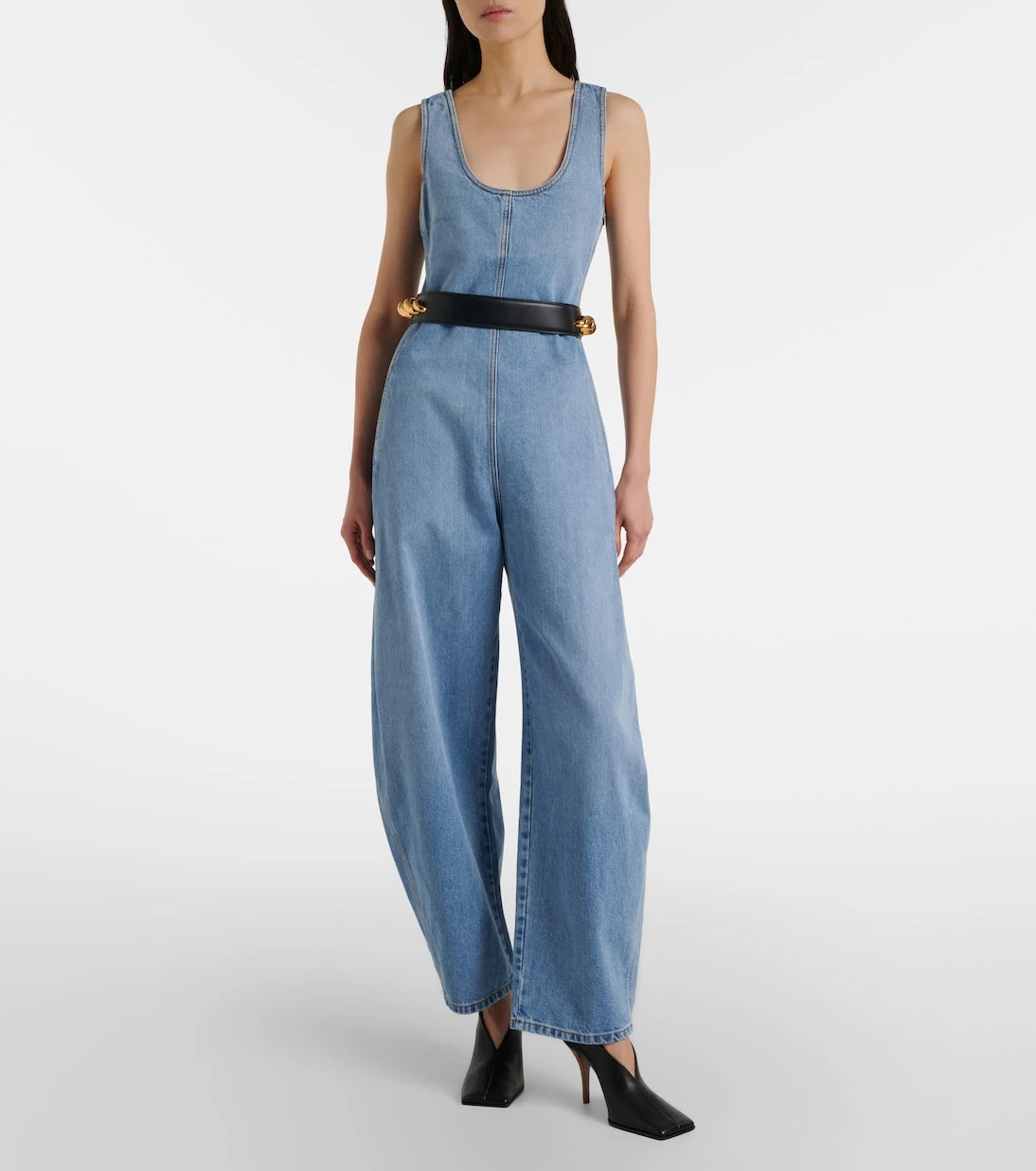 Alaïa - Denim jumpsuit