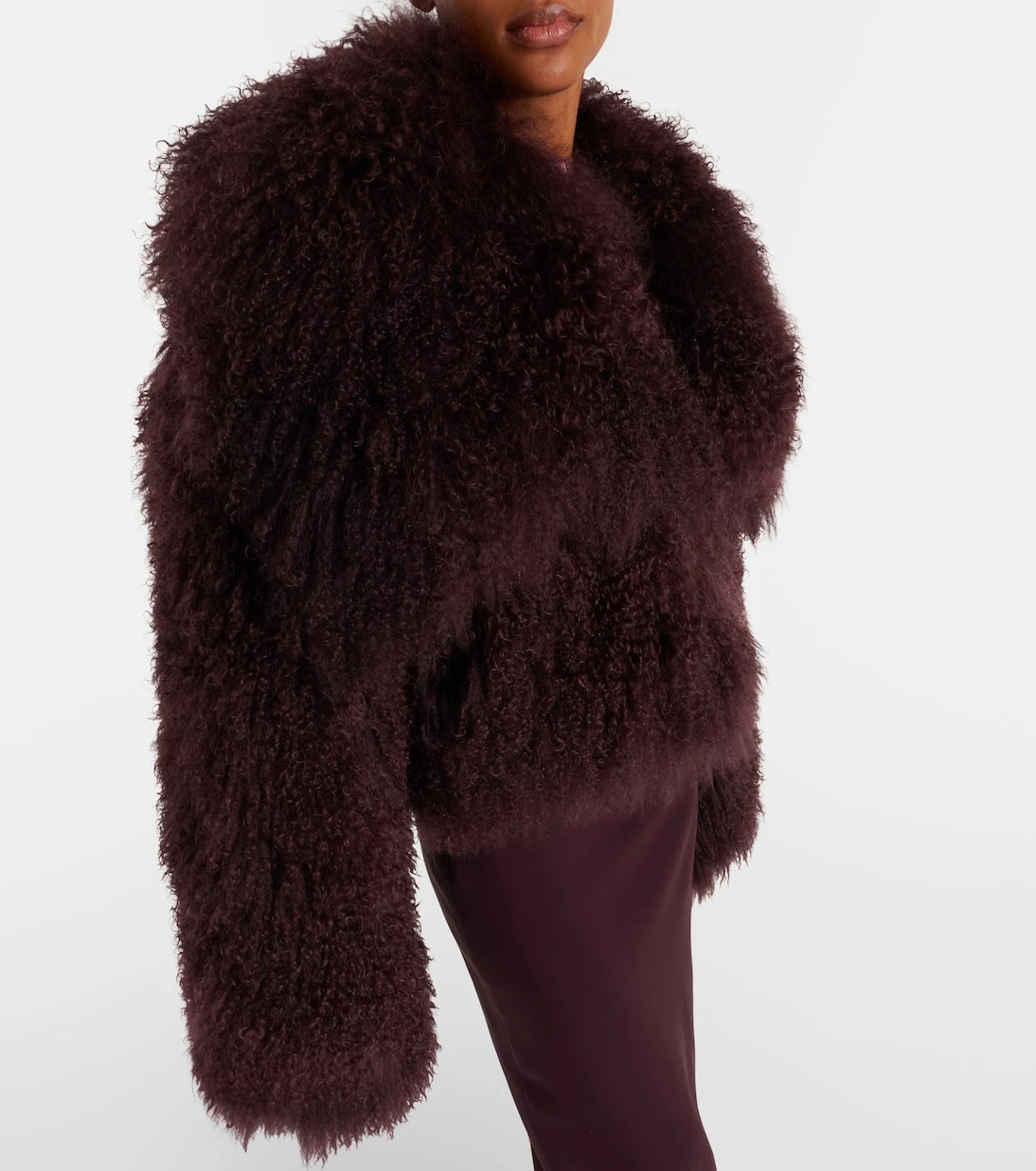 The Attico - Shearling jacket