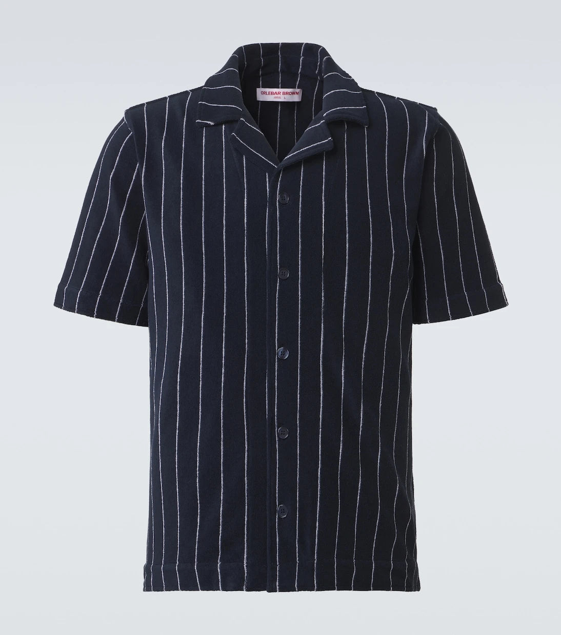 Orlebar Brown - Hawkin striped cotton terry shirt