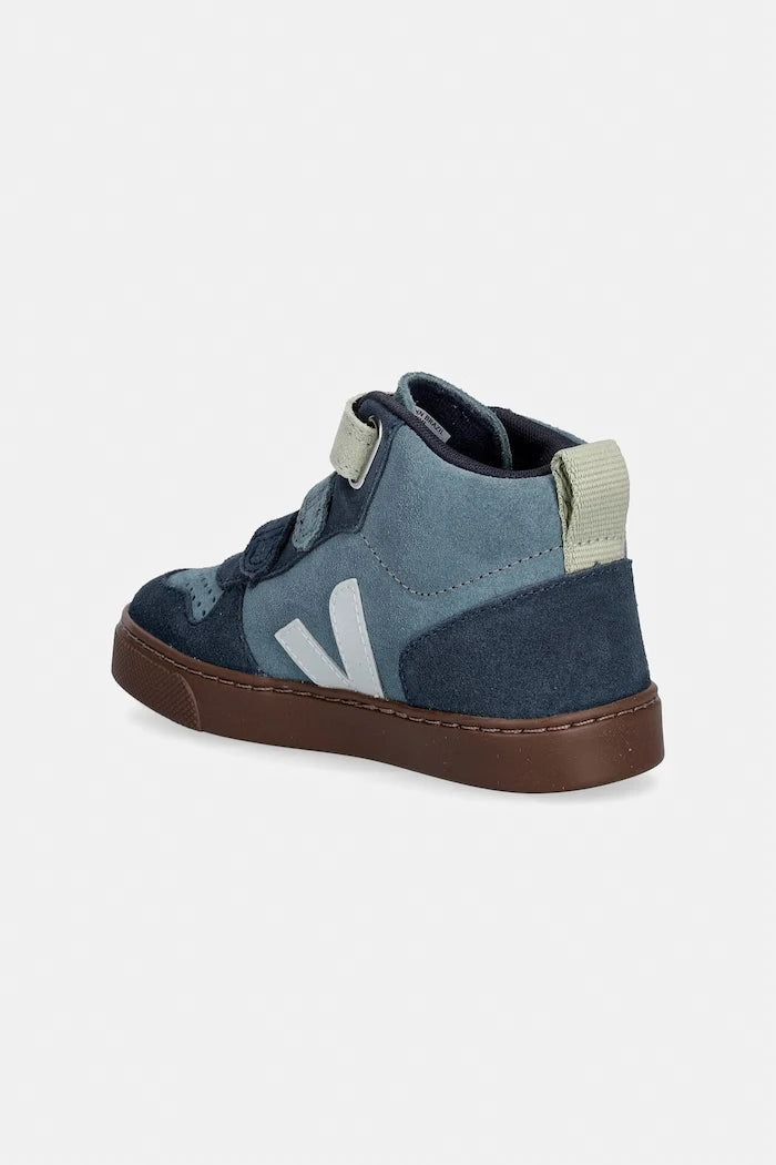 Veja Small V-10 Mid маратонки за деца от велур
