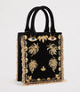 Mini Velvet Face Top-Handle Bag