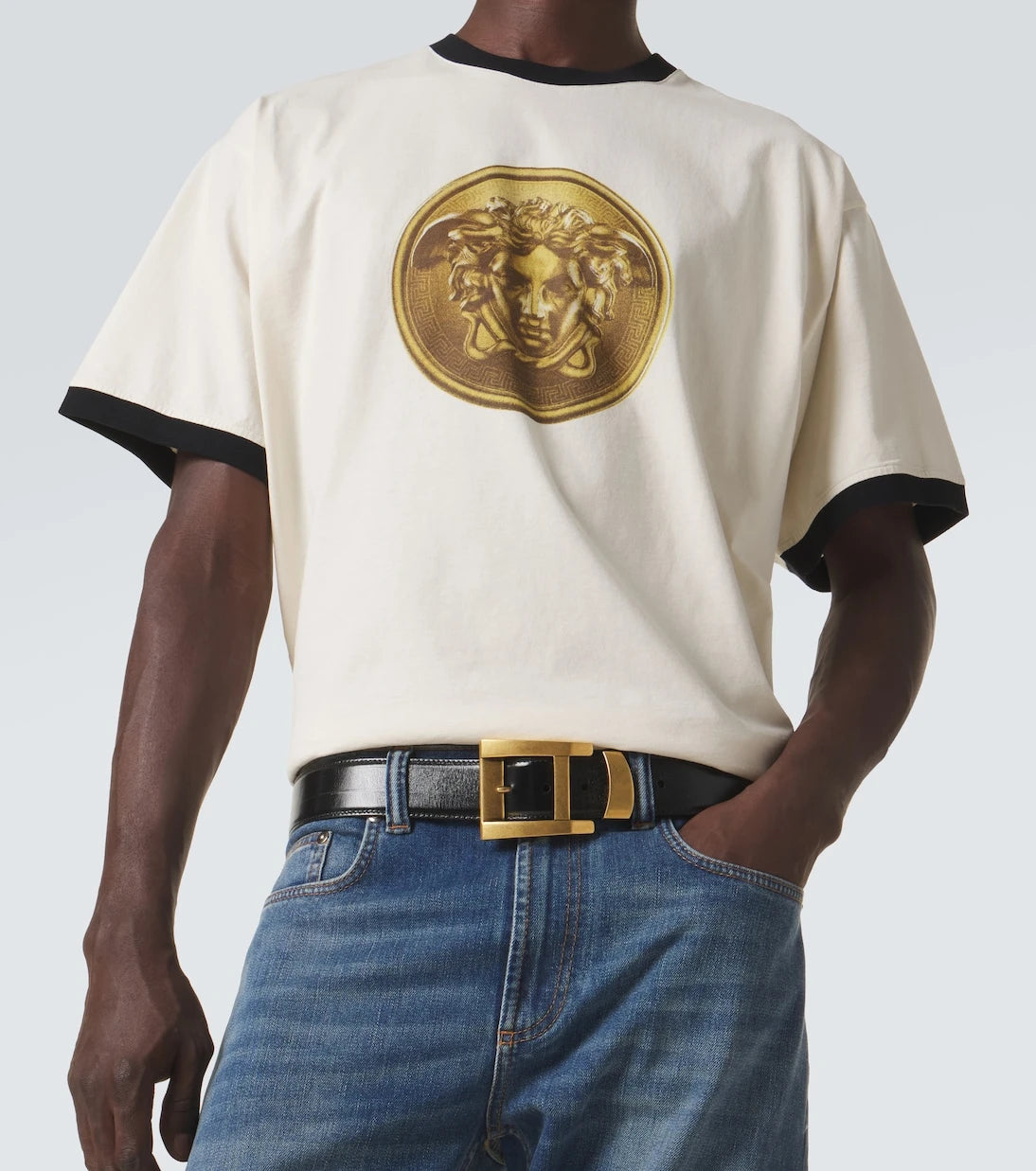 Versace - Medusa cotton jersey T-shirt