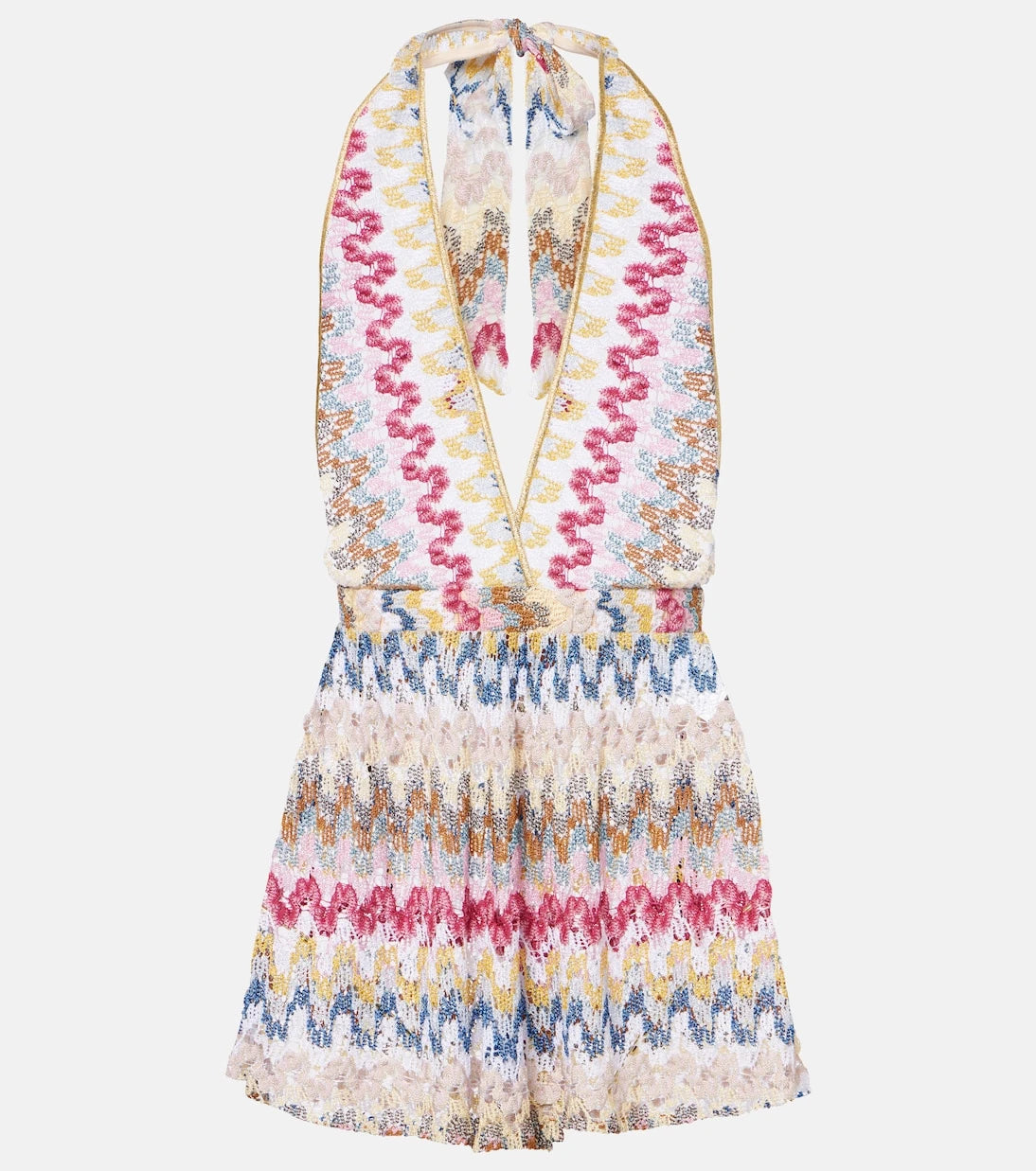 Missoni - Zigzag lamé romper