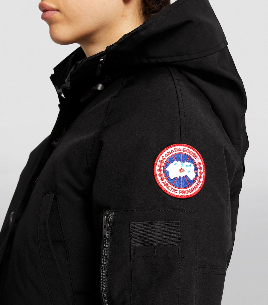 Canada Goose Black Chilliwack Puffer Bomber Jacket
