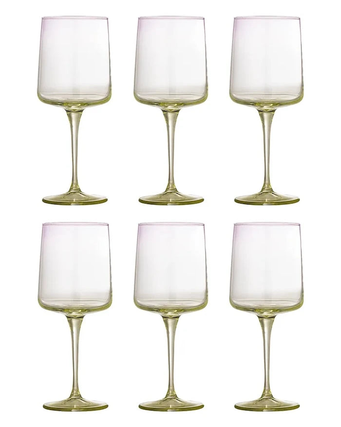 Bloomingville Luciana 430 ml Şarap Kadehi Seti (6 Adet)