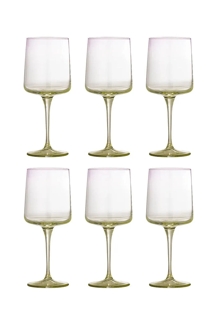 Bloomingville Luciana 430 ml Şarap Kadehi Seti (6 Adet)
