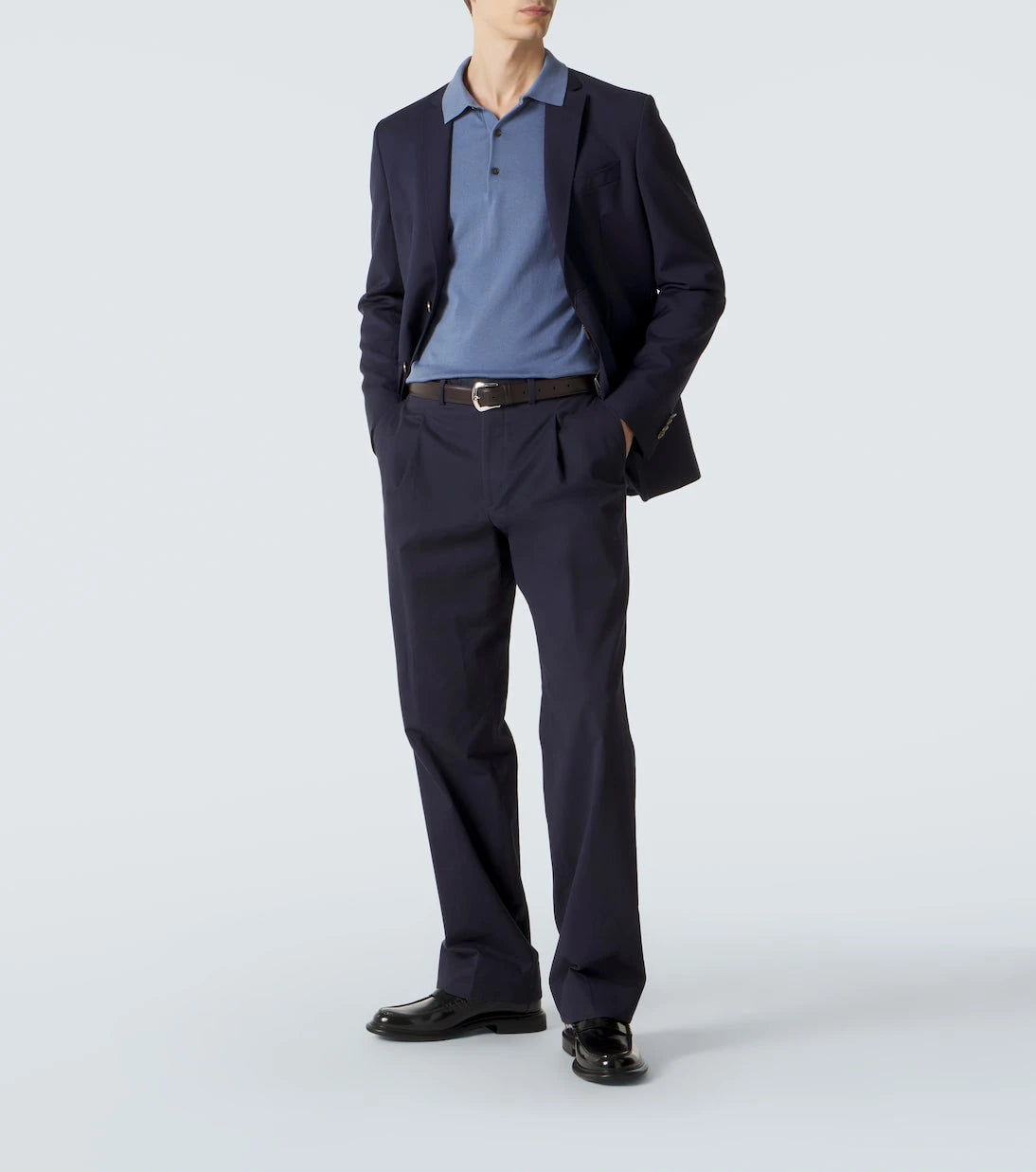 Etro - Pamuklu polo kazak