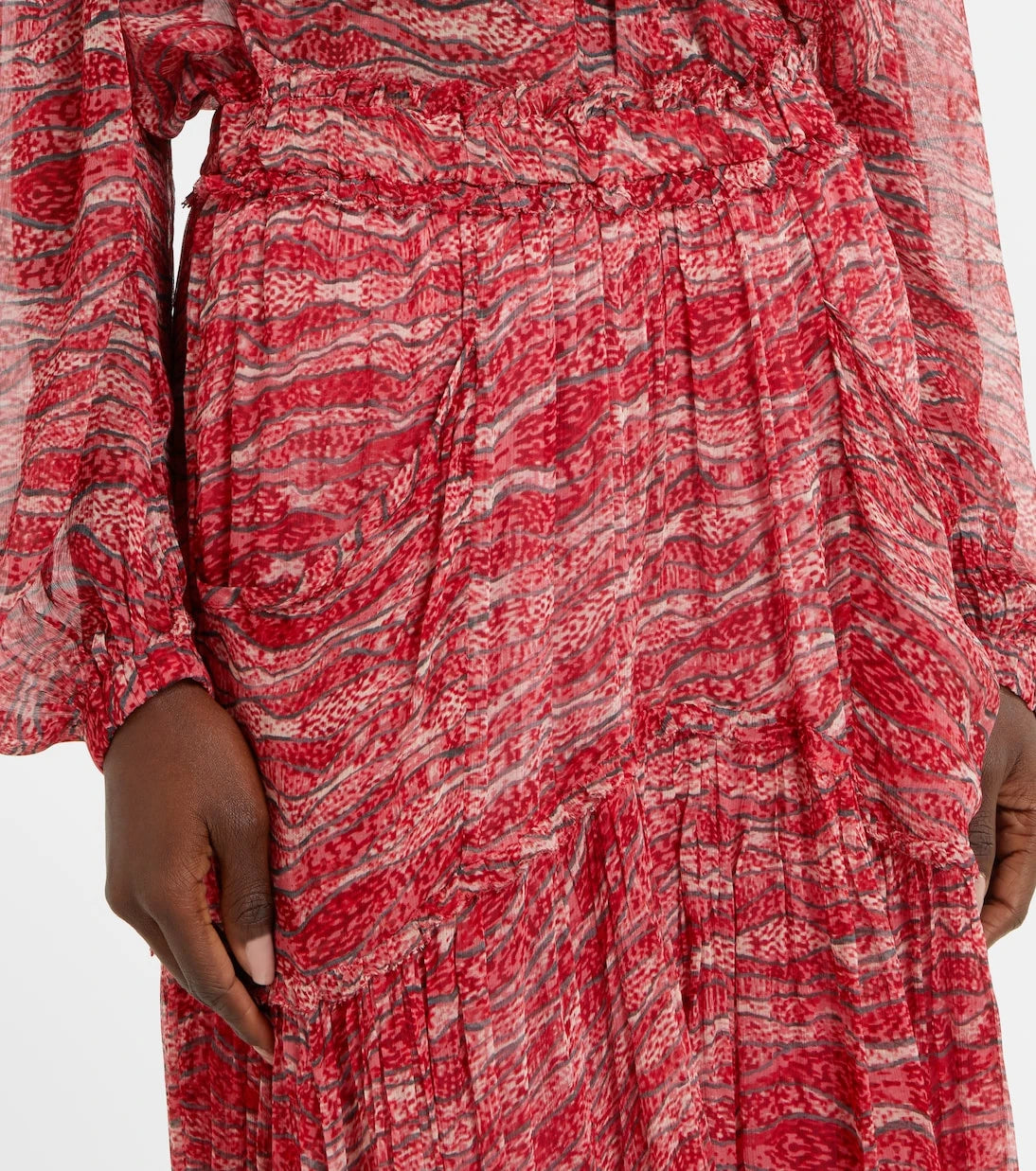 Marant Etoile - Veronique chiffon maxi skirt