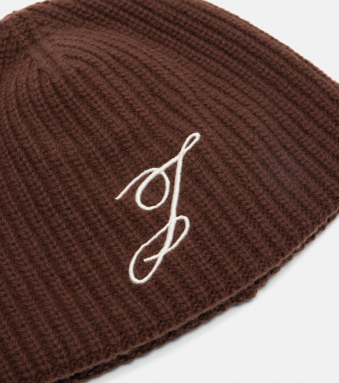 Jacquemus - Espiral logo wool beanie