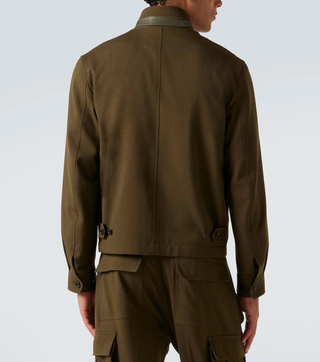 Tom Ford - Yün, kaşmir ve ipek bluzon ceket