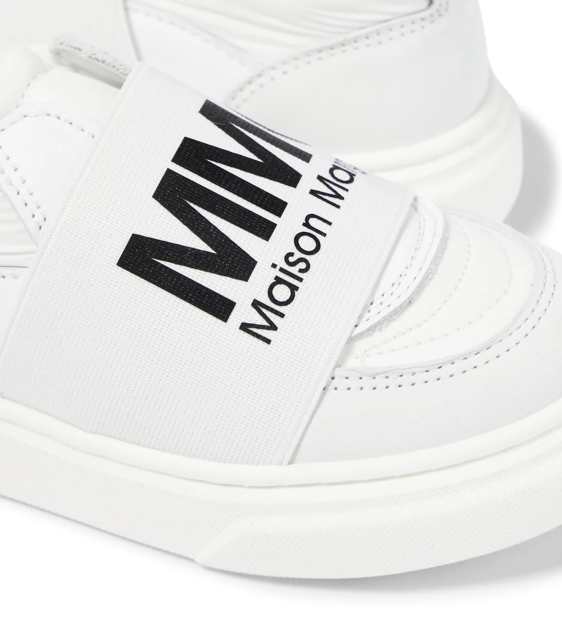 MM6 Maison Margiela Kids - Leather sneakers