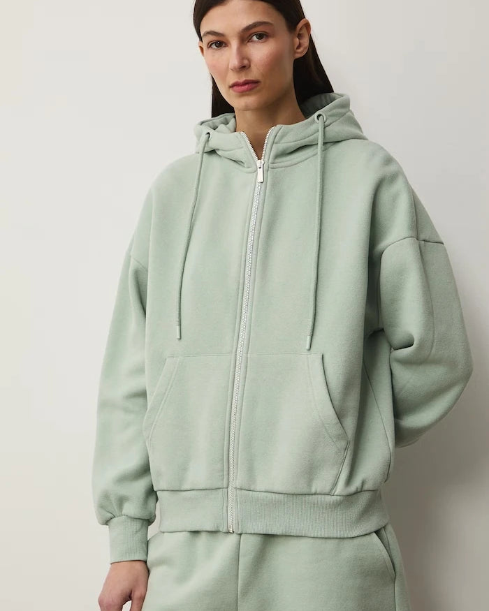 Medicine Fermuarlı ve Kapüşonlu Kadın Sweatshirt
