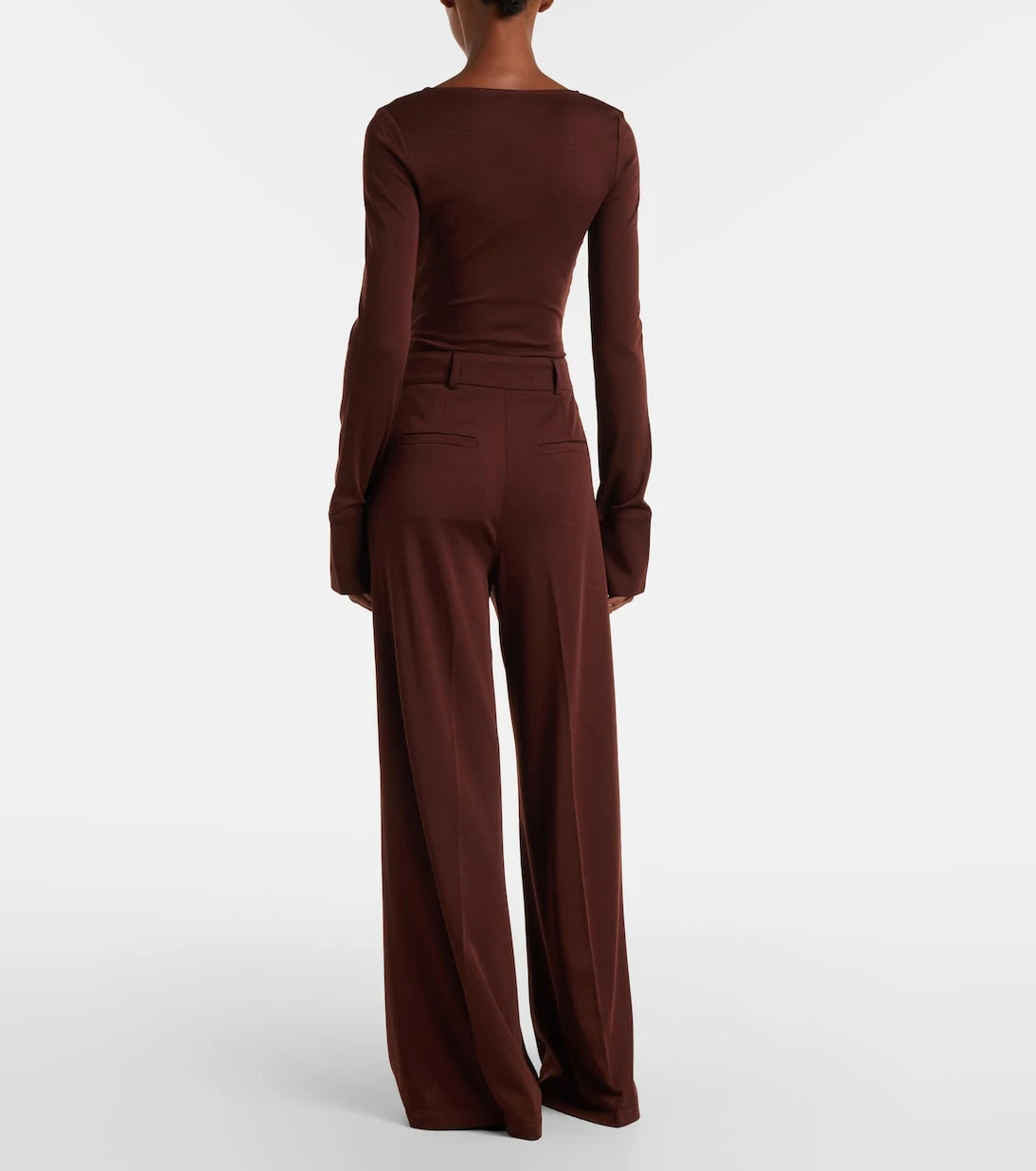 Max Mara - Natale high-rise wool wide-leg pants