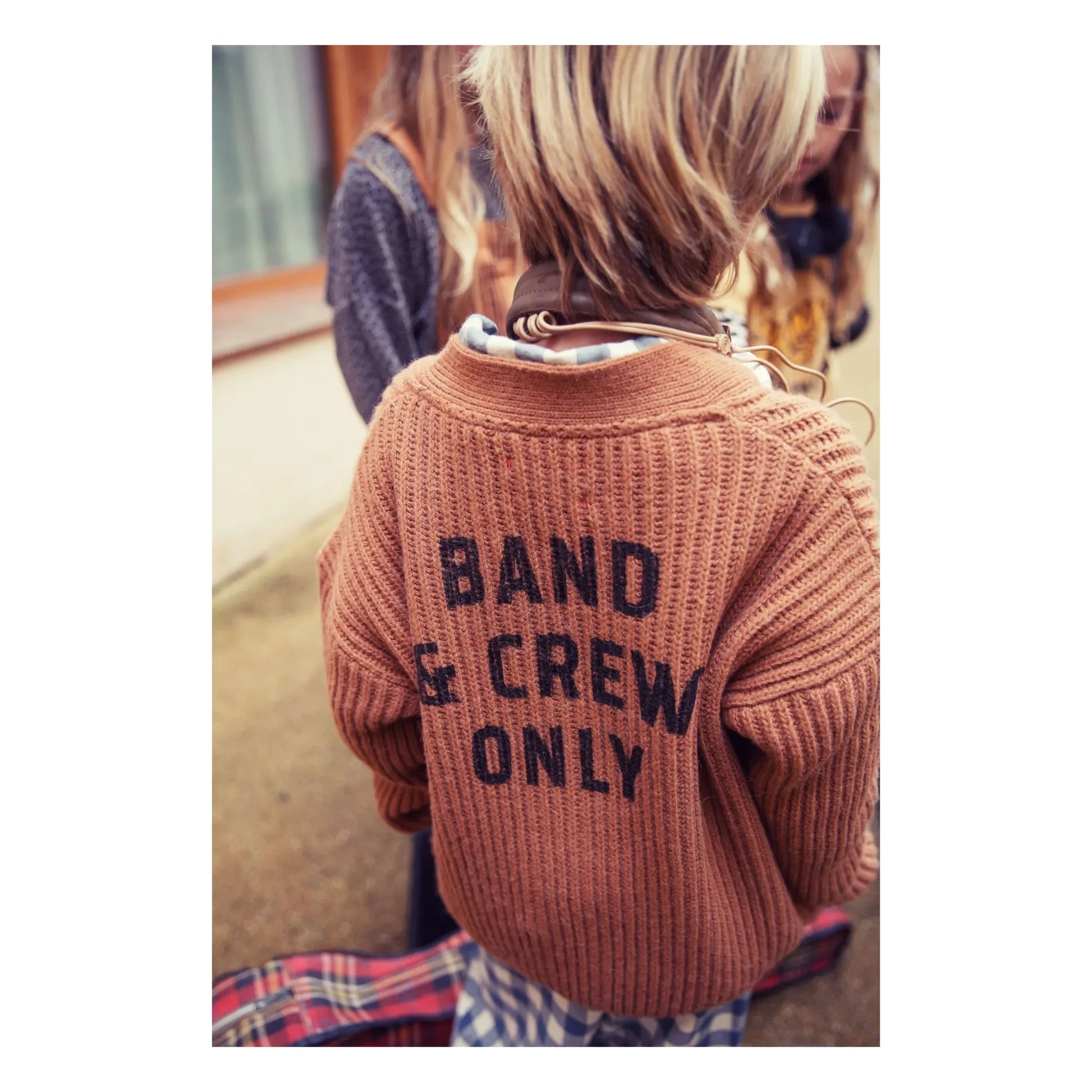Piupiuchick - Band &amp; Crew Only Wool Cardigan | Brown