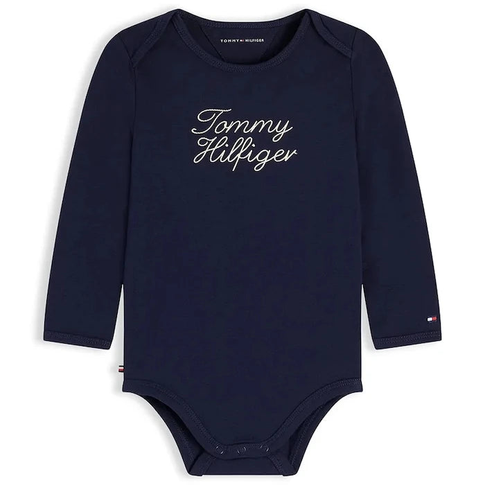 Tommy Hilfiger боди за бебе с памук