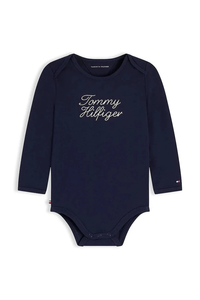 Tommy Hilfiger bebek pamuklu body
