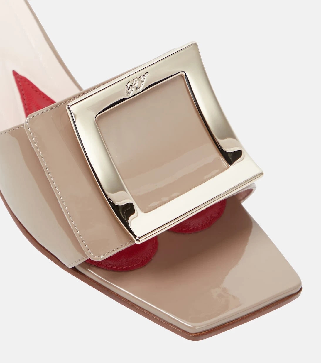 Roger Vivier - Love Vivier patent leather sandals