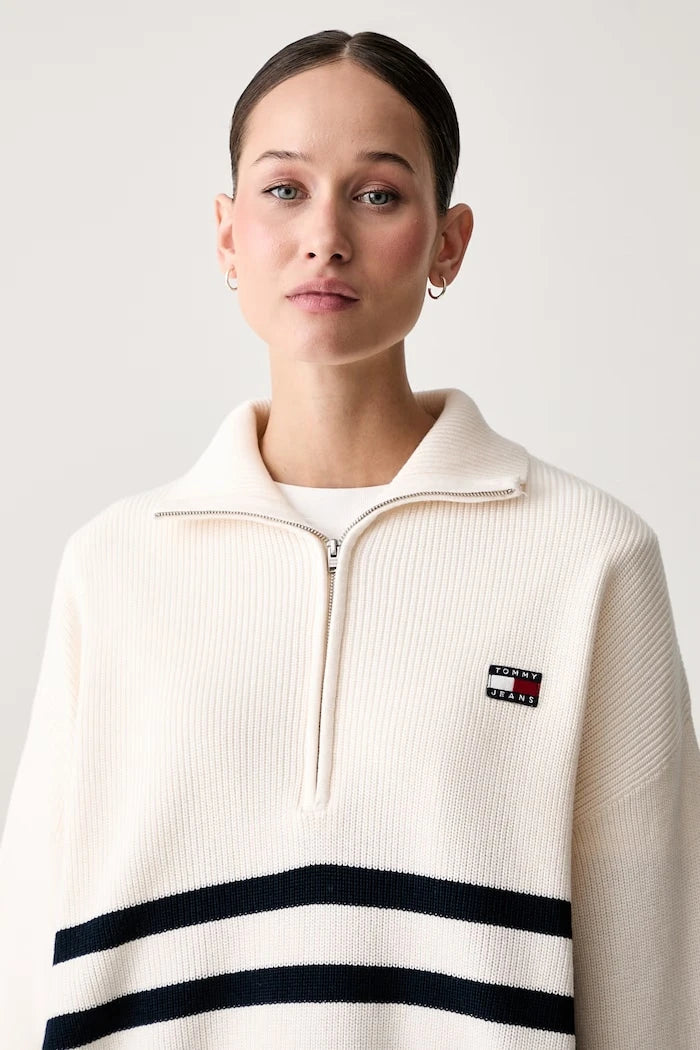 Tommy Jeans Kadın Pamuk Kazak