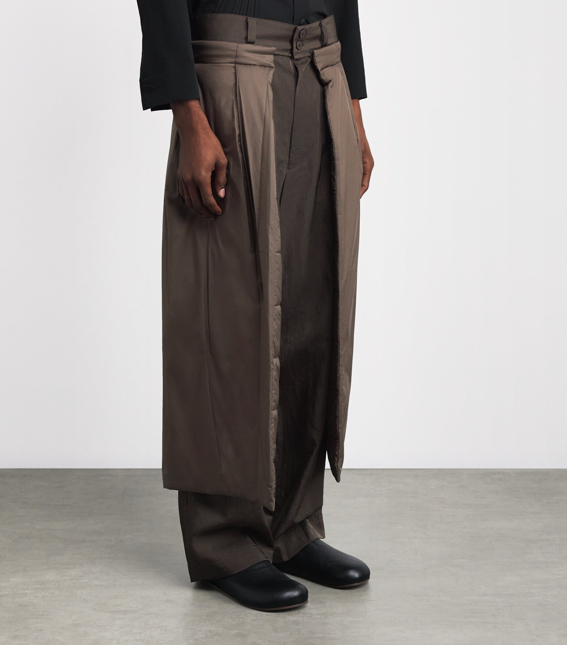 IM MEN Detachable Linear Switch Trousers