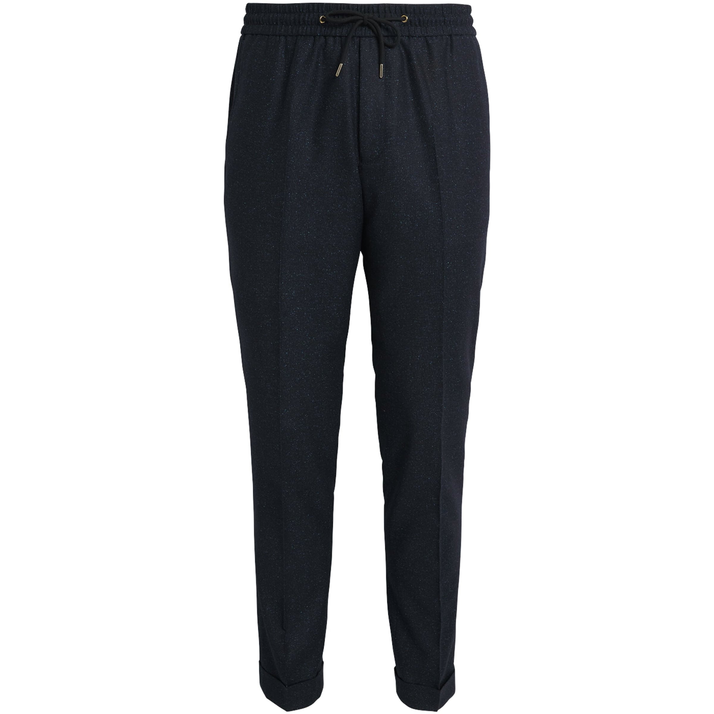 Wool Drawstring Trousers