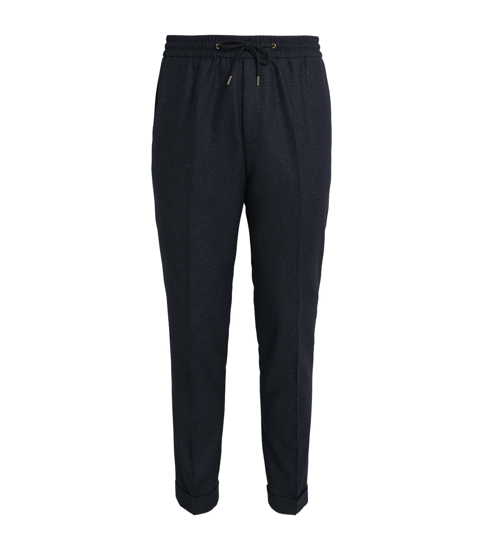 Wool Drawstring Trousers