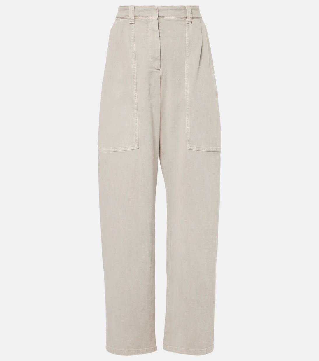 Brunello Cucinelli - Mid-rise wide-leg jeans