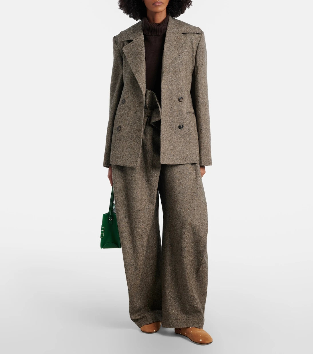 JW Anderson - Babouche M suede slip-on shoes