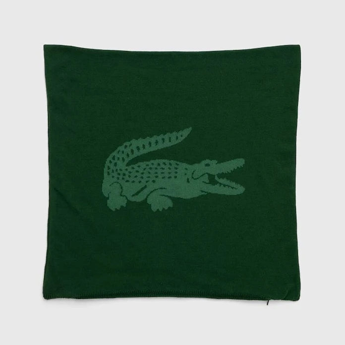 Lacoste L Reflet Vert 45 x 45 cm Pamuk Yastık Kılıfı