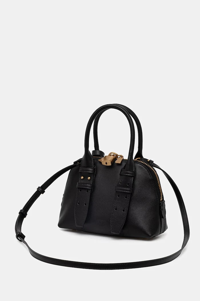 Pinko kadın deri crossbody çanta