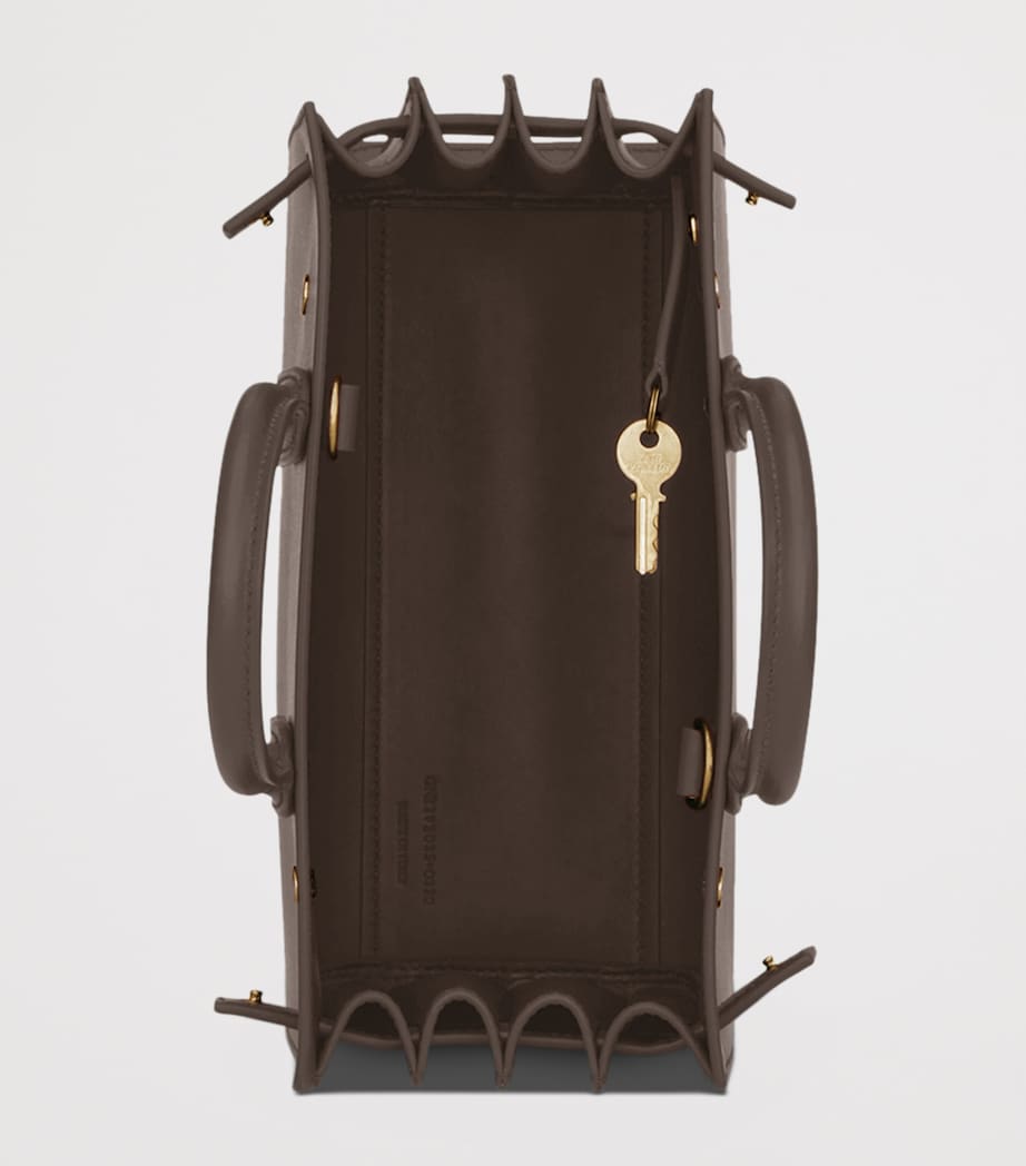 Saint Laurent Grey Nano Sac de Jour Tote Bag